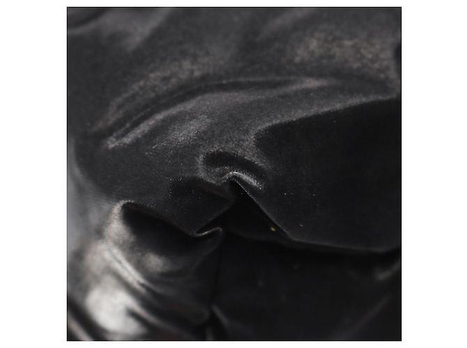 Autre Marque Yves Saint Laurent Paris Wide Puffer Tote Bag Schwarz - Ansicht 5