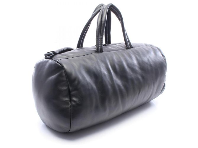 Autre Marque Borsa Boston Saint Laurent in pelle nera Nero - vista 2