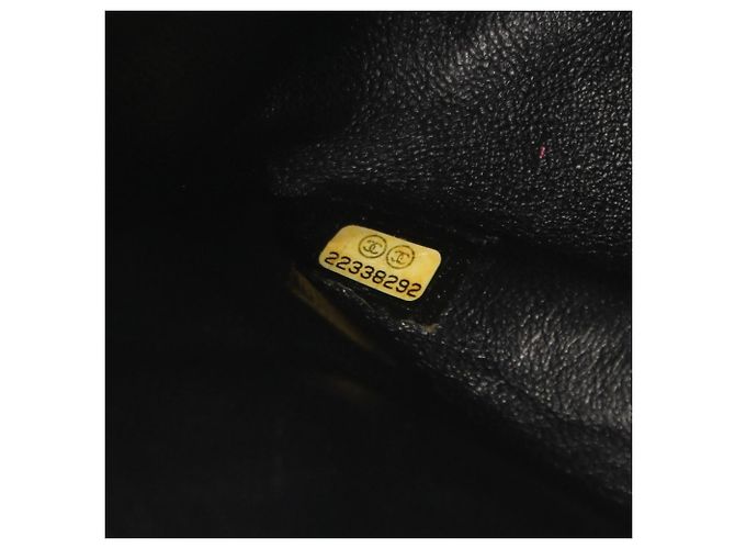 Borsa a tracolla Chanel 2.55 Matelassé Double Flap Nero - vista 5