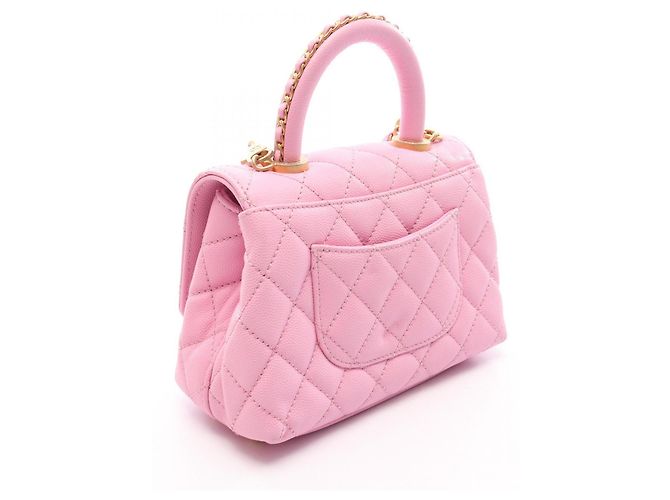 Chanel Coco Handle XXS Top 2-Way Handtasche Pink - Ansicht 2