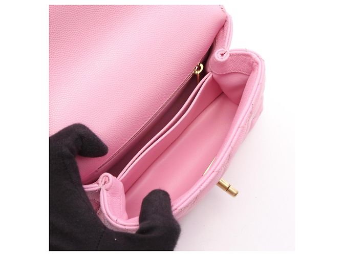 Chanel Coco Handle XXS Top 2-Way Handtasche Pink - Ansicht 3