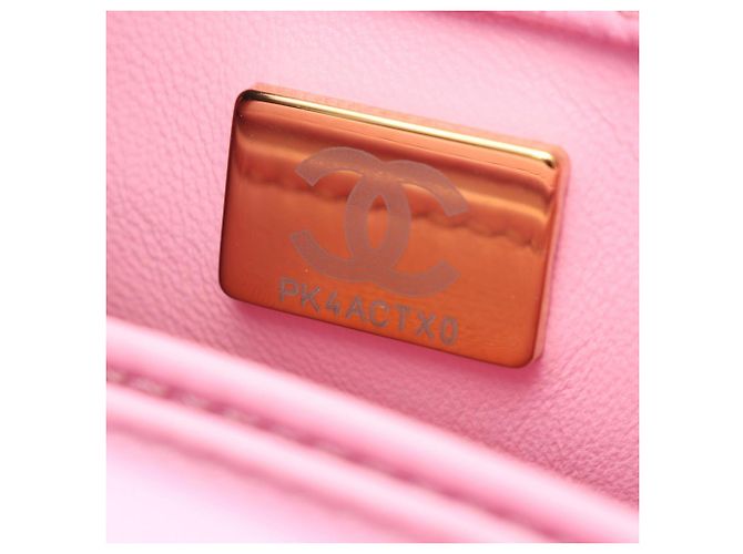 Chanel Coco Handle XXS Top 2-Way Handtasche Pink - Ansicht 5