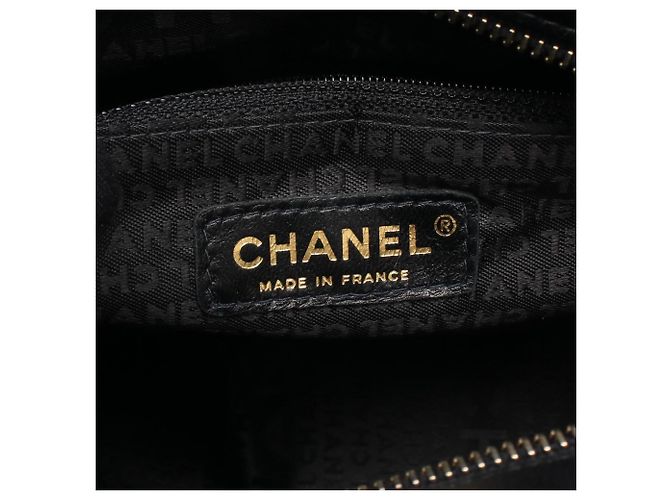 Borsa a tracolla Chanel Chocolate Bar Nero - vista 4