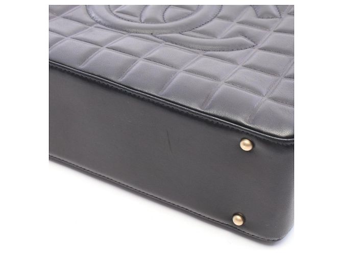 Borsa a tracolla Chanel Chocolate Bar Nero - vista 7