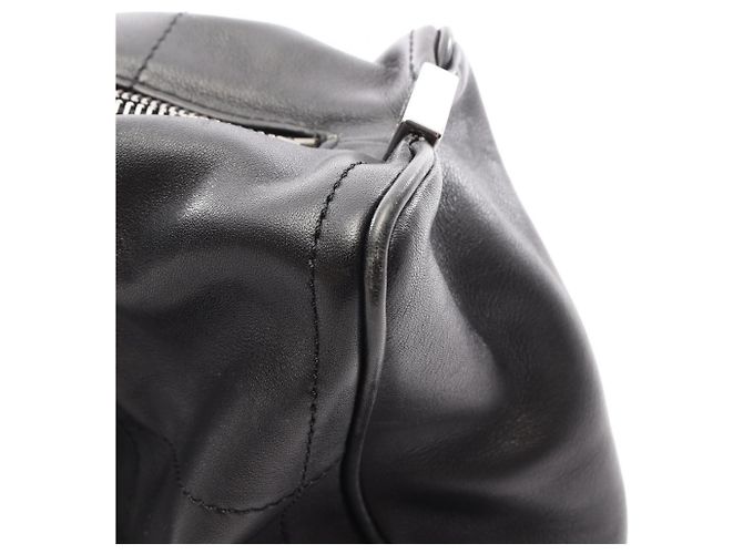Borsa Chanel Chocolate Bar Nero - vista 12