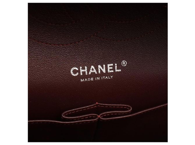 Borsa a tracolla Chanel Large Matelassé 30 Classic Double Flap Nero - vista 4