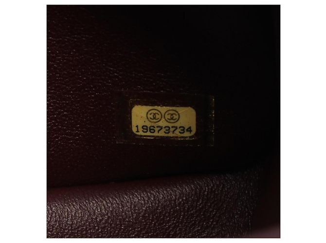 Borsa a tracolla Chanel Large Matelassé 30 Classic Double Flap Nero - vista 5