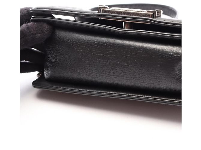 Chanel Boy Small Schultertasche Schwarz - Ansicht 8