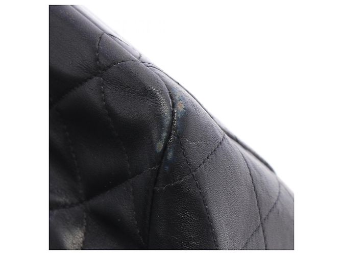 Borsa a tracolla Chanel Large Matelassé 34 Nero - vista 9