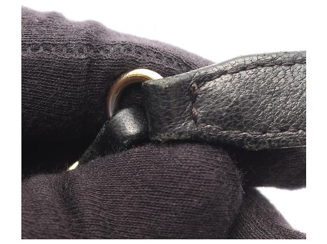 Borsa a tracolla con catena Chanel Mademoiselle Matelassé Nero - vista 11