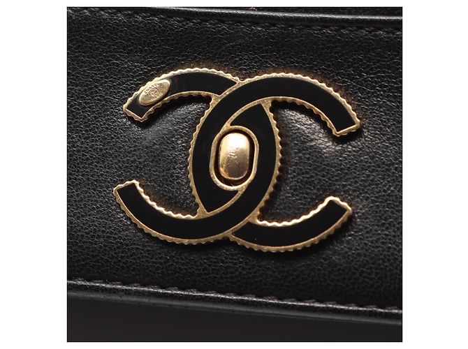 Borsa a tracolla con catena Chanel Mademoiselle Matelassé Nero - vista 13