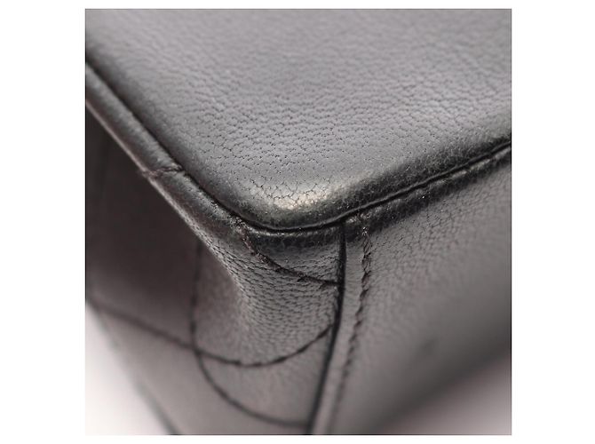 Borsa a tracolla con catena Chanel Mademoiselle Matelassé Nero - vista 14