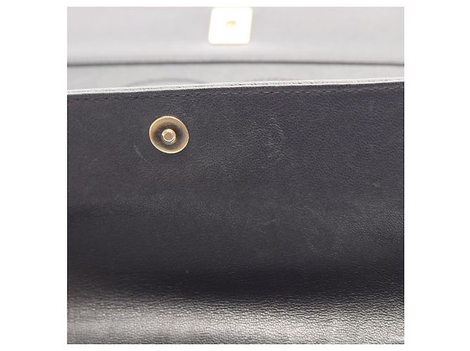 Borsa a tracolla con catena Chanel Mademoiselle Matelassé Nero - vista 7