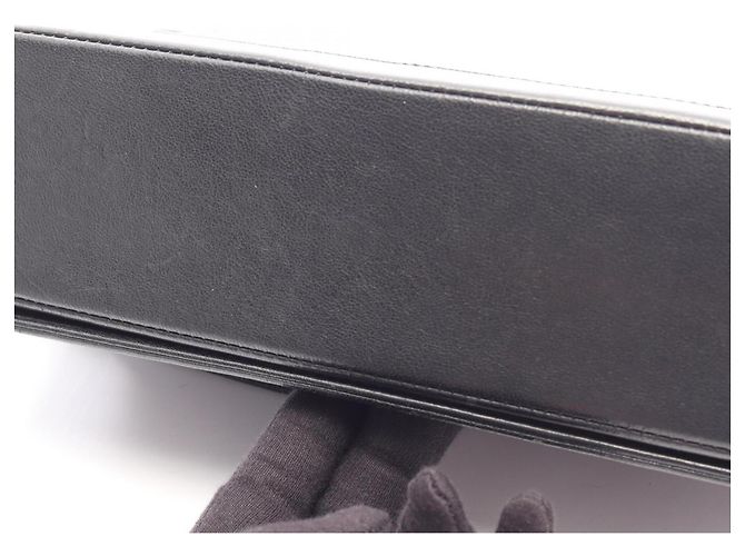 Borsa a tracolla con catena Chanel Mademoiselle Matelassé Nero - vista 9