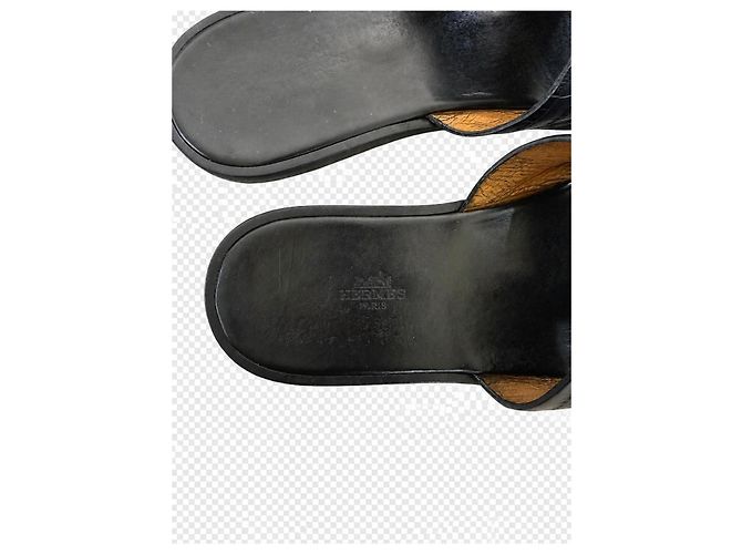 Hermès Izmir Pelle Coccodrillo Nero - vista 2