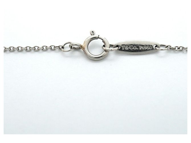 Autre Marque Bracciale con charm in platino e diamanti Tiffany & Co. - vista 4