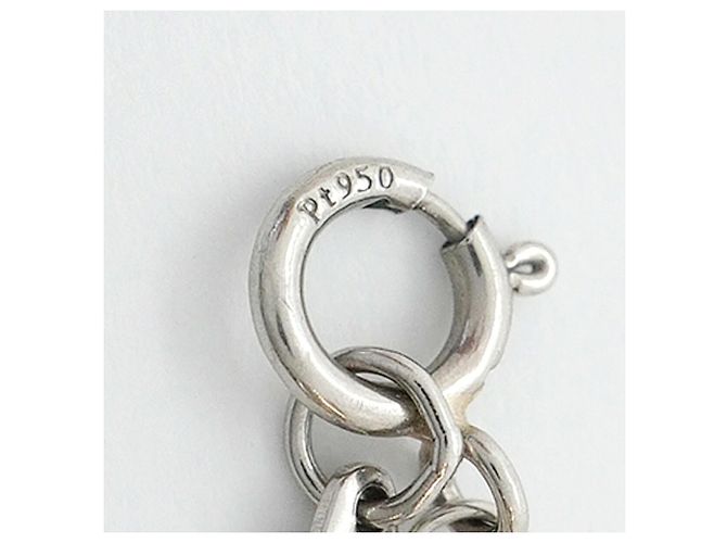 Autre Marque Bracciale con charm in platino e diamanti Tiffany & Co. - vista 6