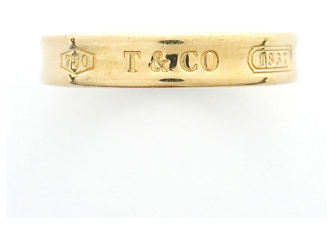 Autre Marque Tiffany & Co. Ring Band aus 18K Gelbgold - Ansicht 2