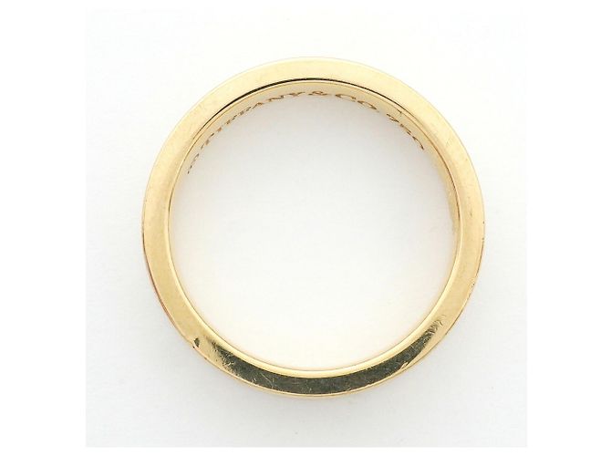 Autre Marque Tiffany & Co. Ring Band aus 18K Gelbgold - Ansicht 3