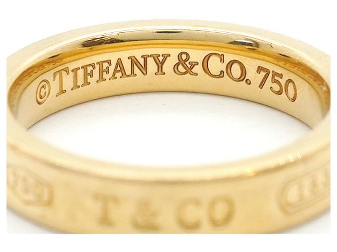 Autre Marque Tiffany & Co. Ring Band aus 18K Gelbgold - Ansicht 4
