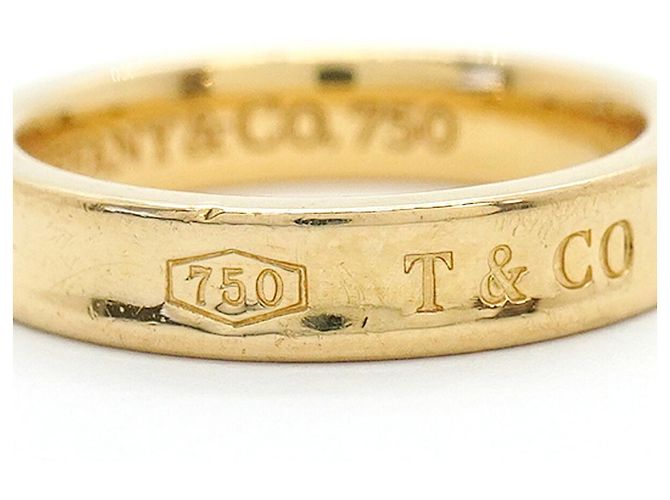 Autre Marque Tiffany & Co. Ring Band aus 18K Gelbgold - Ansicht 5