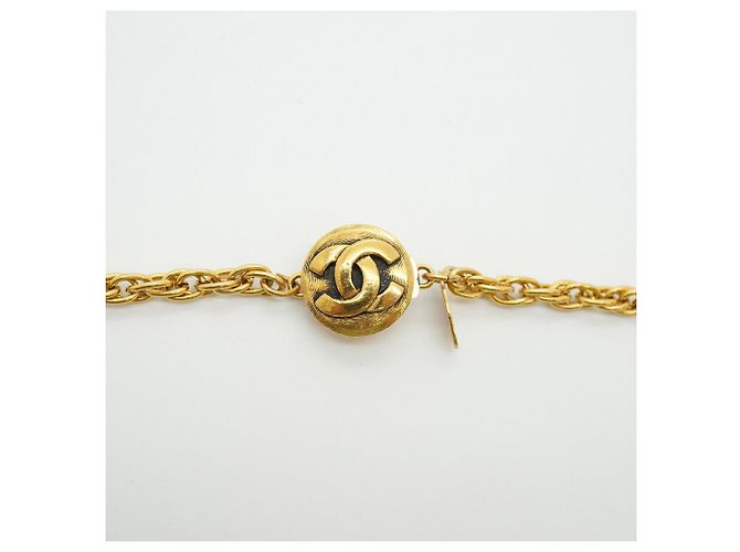 Collana Chanel placcata oro D'oro - vista 4