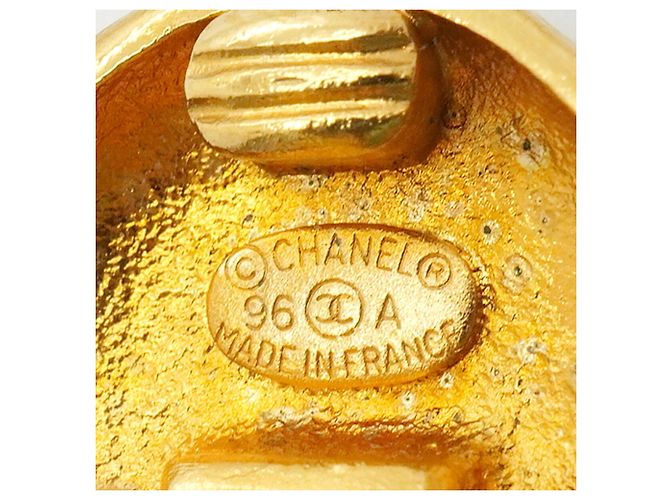 Orecchini a clip Chanel placcati oro D'oro - vista 4
