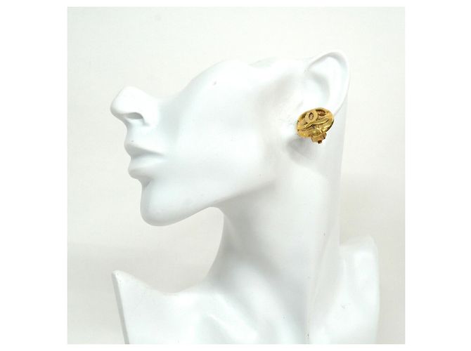 Orecchini a clip Chanel placcati oro D'oro - vista 5