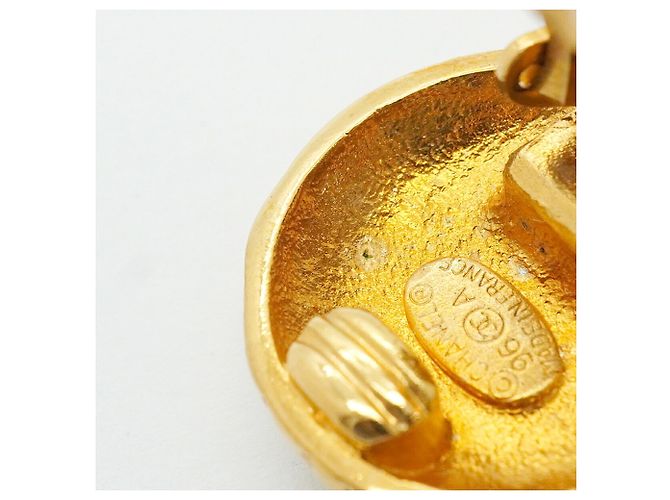 Orecchini a clip Chanel placcati oro D'oro - vista 6