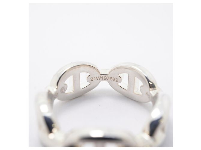 Ring Hermès Anello Hermes Enchainée Chaine d'Ancre - vista 11