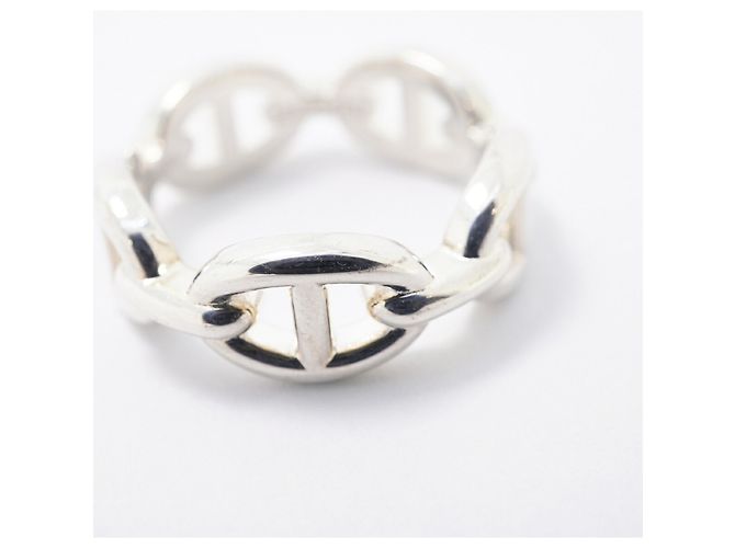 Ring Hermès Anello Hermes Enchainée Chaine d'Ancre - vista 13