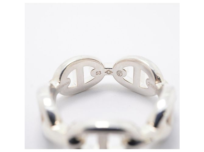 Ring Hermès Anello Hermes Enchainée Chaine d'Ancre - vista 6