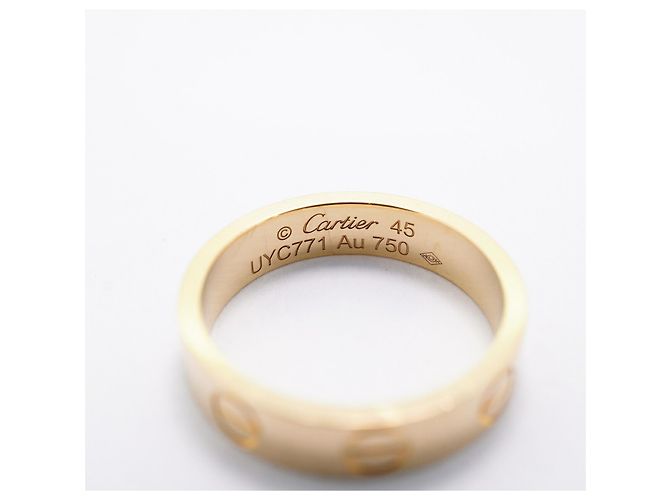 Anello Cartier Mini Love in oro giallo 18K - vista 4
