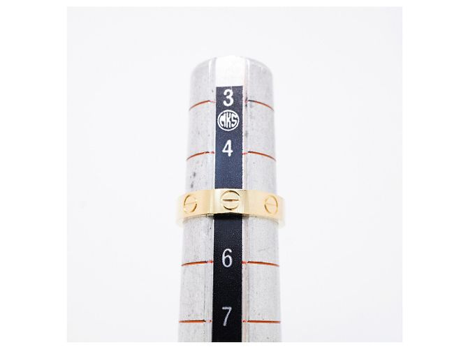 Anello Cartier Mini Love in oro giallo 18K - vista 5