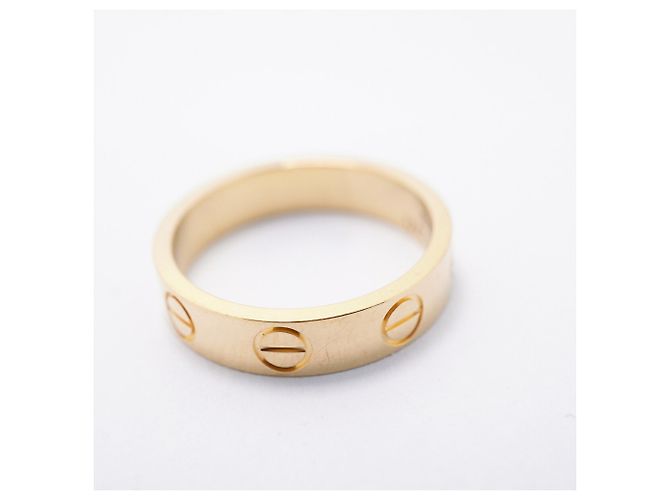 Anello Cartier Mini Love in oro giallo 18K - vista 8