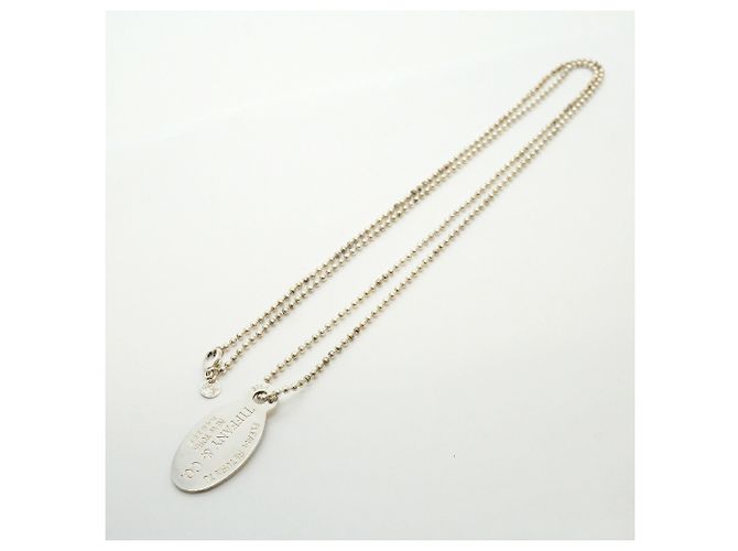 Autre Marque Collana Tiffany & Co. Return to Oval in argento sterling - vista 3