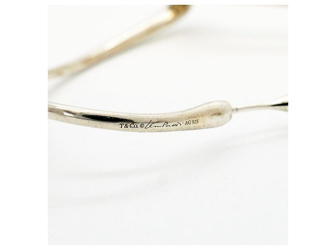 Autre Marque Orecchini Tiffany & Co. Heart in argento sterling 925 - vista 4