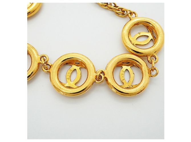 Pulsera de dijes Chanel chapada en oro Dorado - vista 6