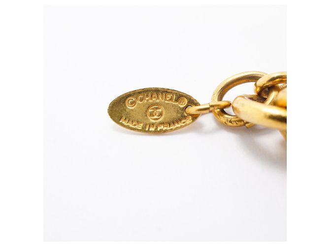 Chanel Coco Mark Circle Halskette Golden - Ansicht 5