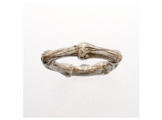Autre Marque Anello Bamboo Band Tiffany & Co. in Argento Sterling 925 - vista 2