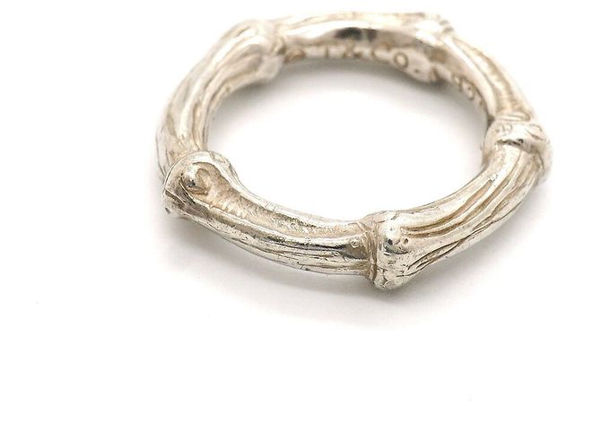 Autre Marque Anello Bamboo Band Tiffany & Co. in Argento Sterling 925 - vista 3