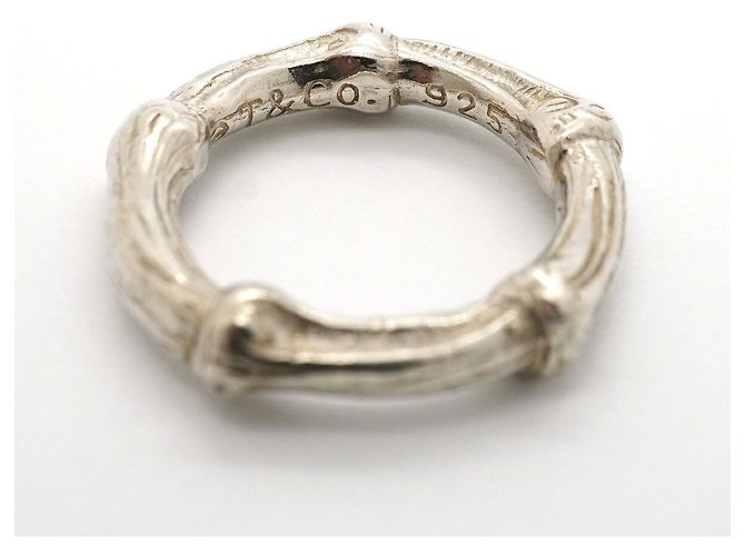 Autre Marque Anello Bamboo Band Tiffany & Co. in Argento Sterling 925 - vista 4