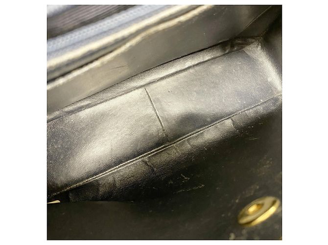 Borsa Chanel Matelassé in pelle d'agnello Nero - vista 4