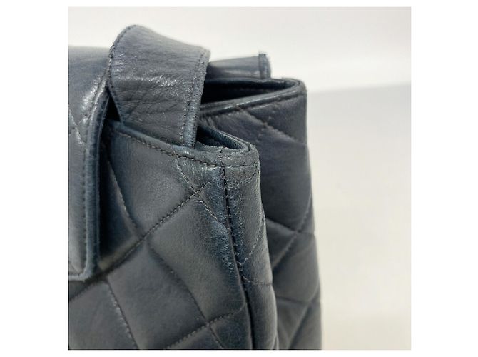 Borsa Chanel Matelassé in pelle d'agnello Nero - vista 6
