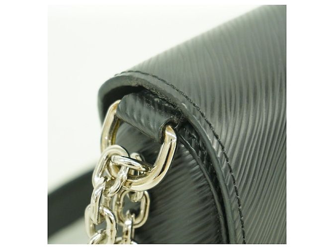 Borsa a tracolla Louis Vuitton Epi Twist PM Nero - vista 7