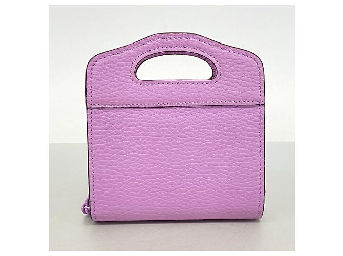 Portafoglio a spalla Gucci Double G in viola Porpora - vista 9
