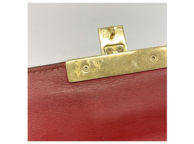 Borsa a tracolla Gucci GG Supreme Marrone Rosso - vista 11