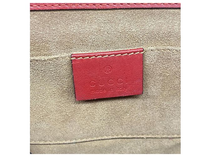 Borsa a tracolla Gucci GG Supreme Marrone Rosso - vista 5