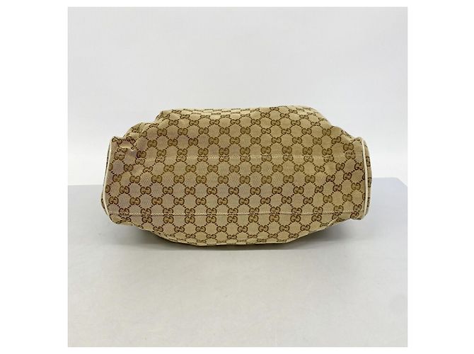 Borsa Tote Gucci GG Canvas Sukey Beige - vista 3