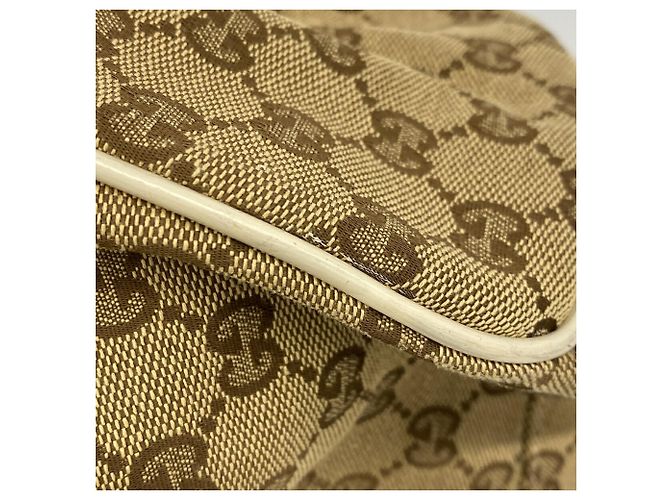 Borsa Tote Gucci GG Canvas Sukey Beige - vista 9